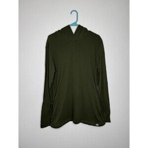 1620 Workwear Hoodie Sweatshirt Green Men's Size Small Pockets MiUSA *See Pics*